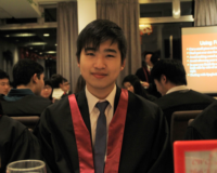 Mr CHAN Sai Ming Simon at a High Table Dinner in 2012–13